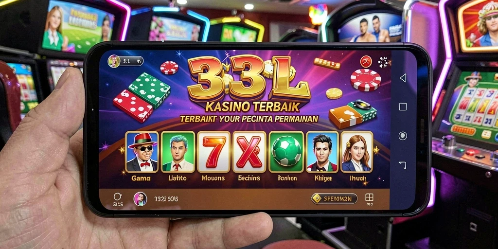 Tampilan interaktif dan mendebarkan dari 33L Kasino.
