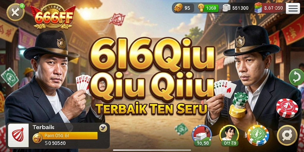 Gameplay seru QiuQiu di 666FF dengan teman-teman.