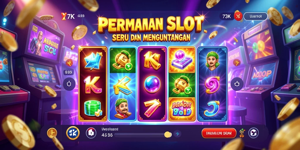 Gameplay seru permainan Slot 73K dengan grafis menawan.