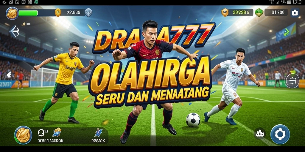 Tampilan gameplay dari DRAJA777 yang menarik dan dinamis.