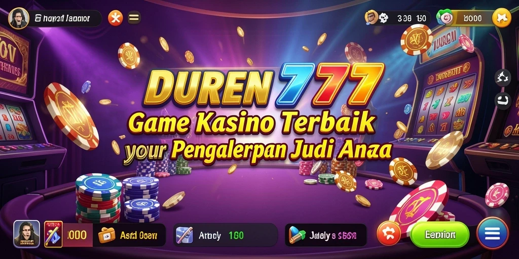 Tampilan gameplay DUREN777 yang menarik dan seru.
