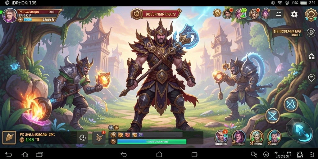 Gameplay RPG yang menarik dan penuh aksi di IDRHOKI138.