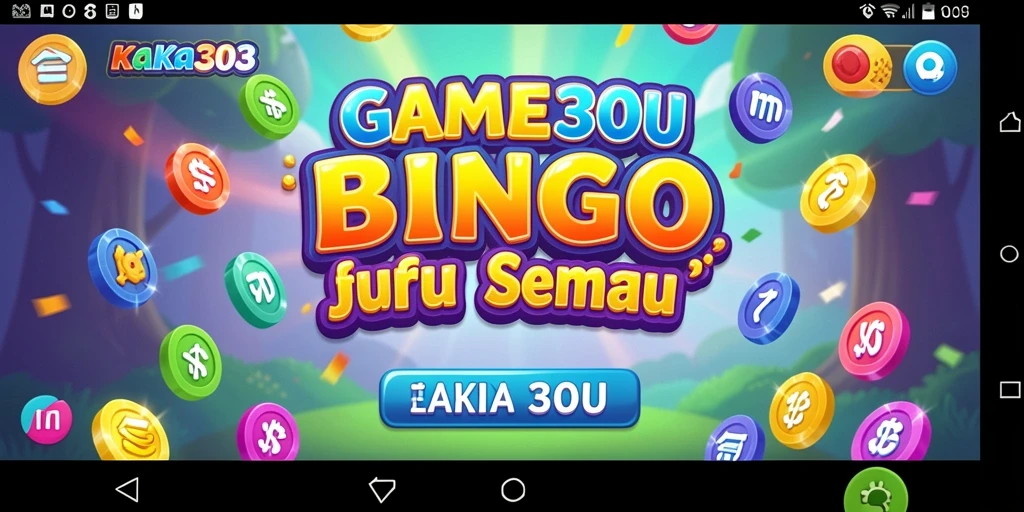 Tampilan gameplay seru KAKA303 Bingo yang membuat ketagihan.