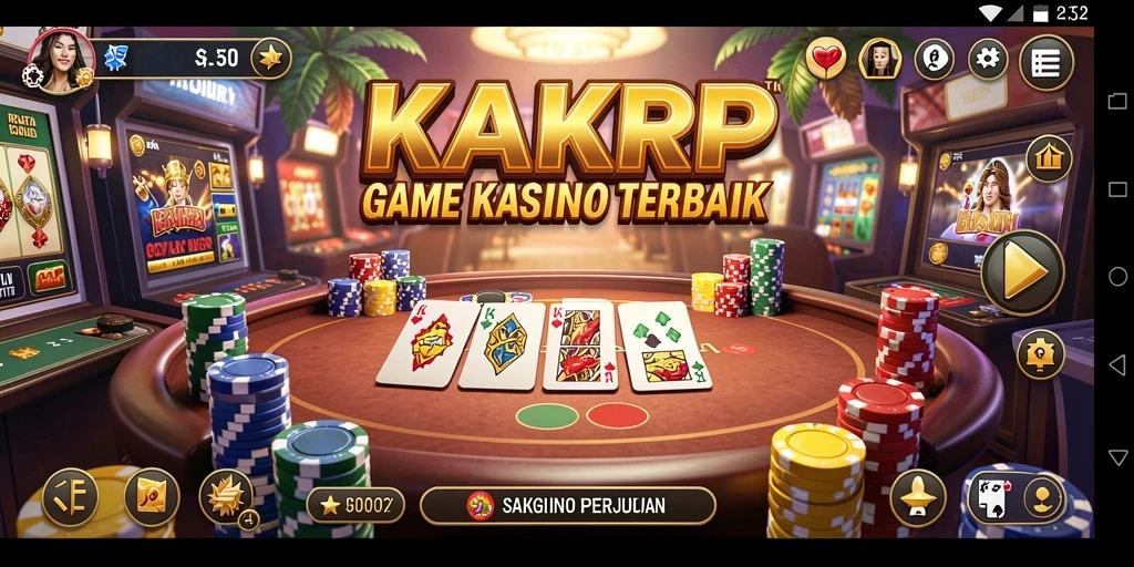 Tampilan gameplay KAKRP yang menarik dan penuh aksi Kasino.