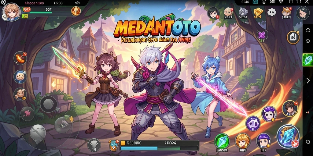 Tangkapan layar MEDANTOTO menunjukkan aksi seru dalam dunia anime.