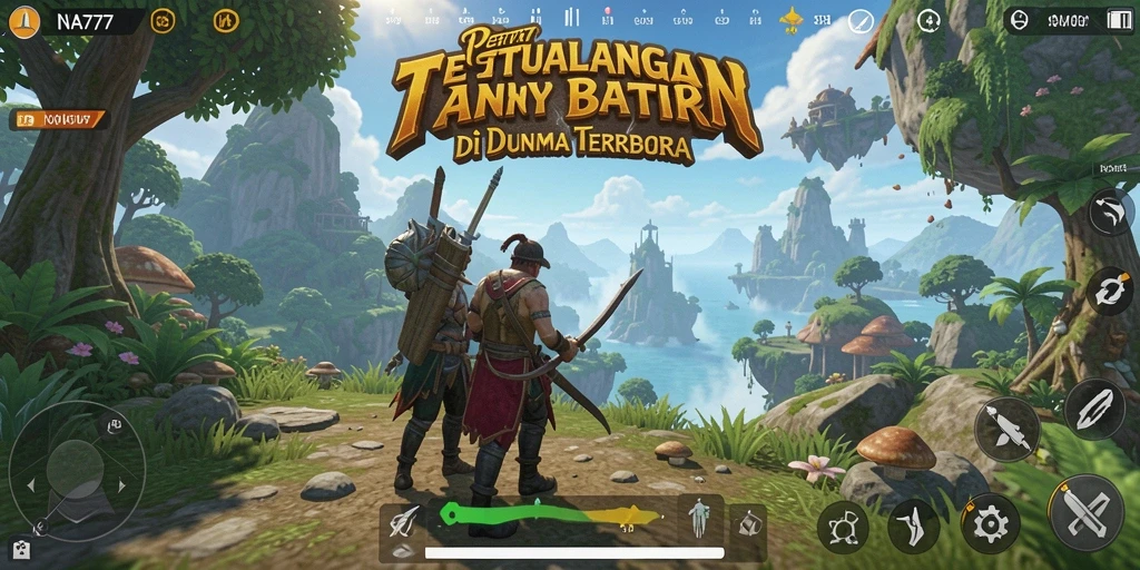 Tangkapan layar NA777 menampilkan aksi eksplorasi dunia terbuka yang mendebarkan.
