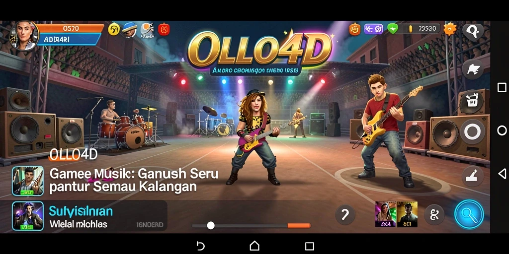 Tampilan gameplay <strong>OLLO4D</strong> yang memikat dan interaktif.