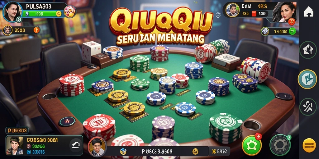 Gameplay seru QiuQiu dalam PULSA303 yang menantang.