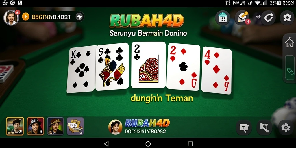 Gameplay Domino yang menarik dan interaktif di RUBAH4D.