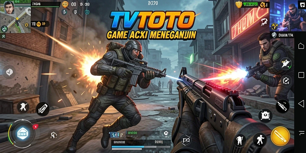 Gameplay seru dan menegangkan di dunia TPS TVTOTO.