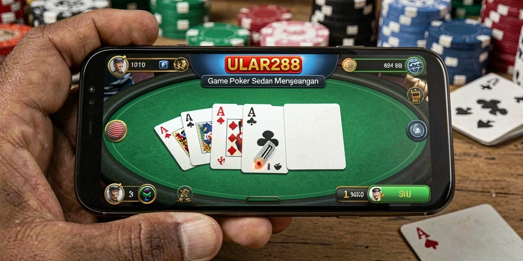 Gameplay ULAR288 yang mendebarkan dan penuh strategi Poker.